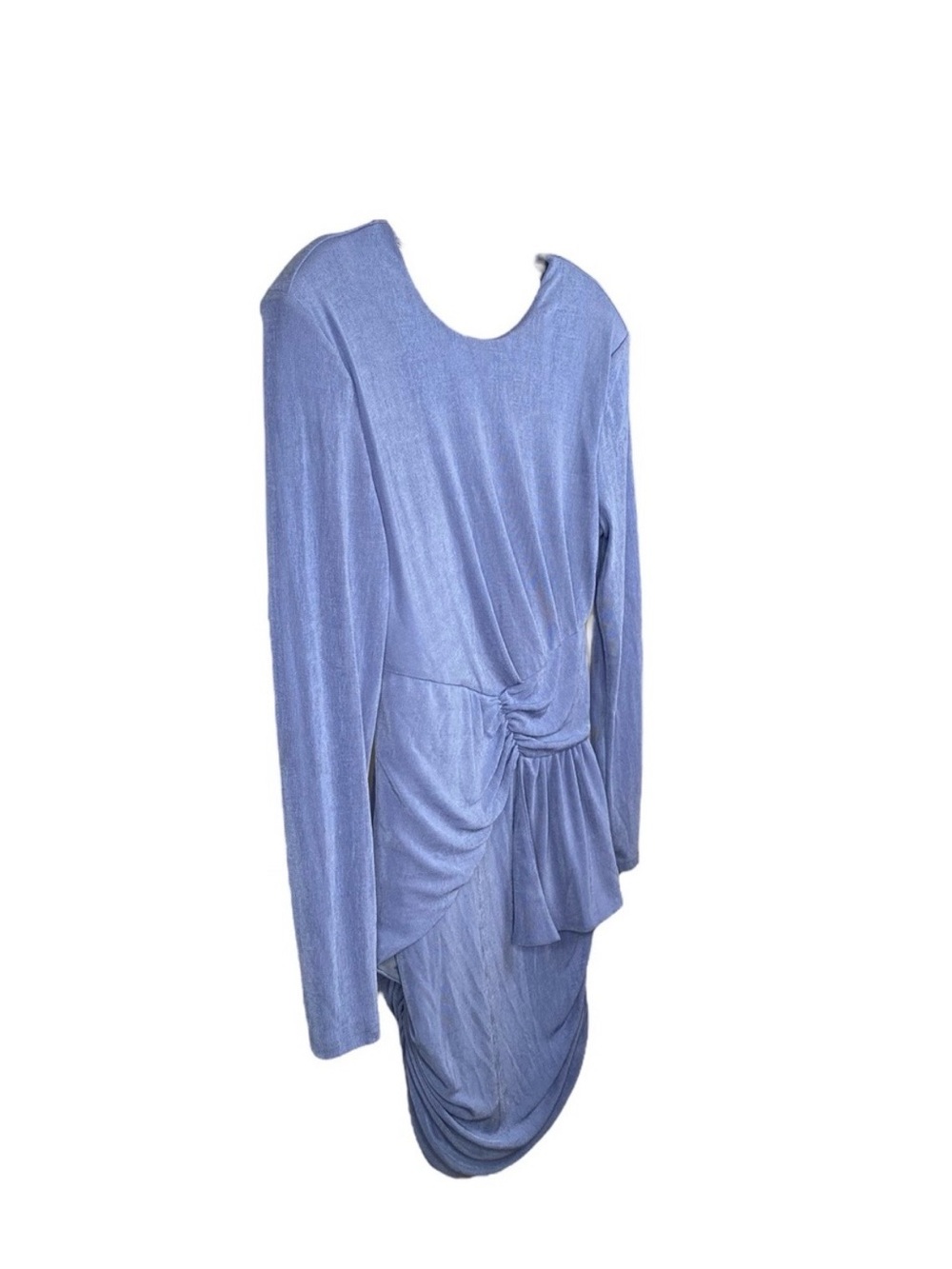 MISHA COLLECTION Lavender Backless Long-Sleeve Bodycon Dress - Picture 5 of 9